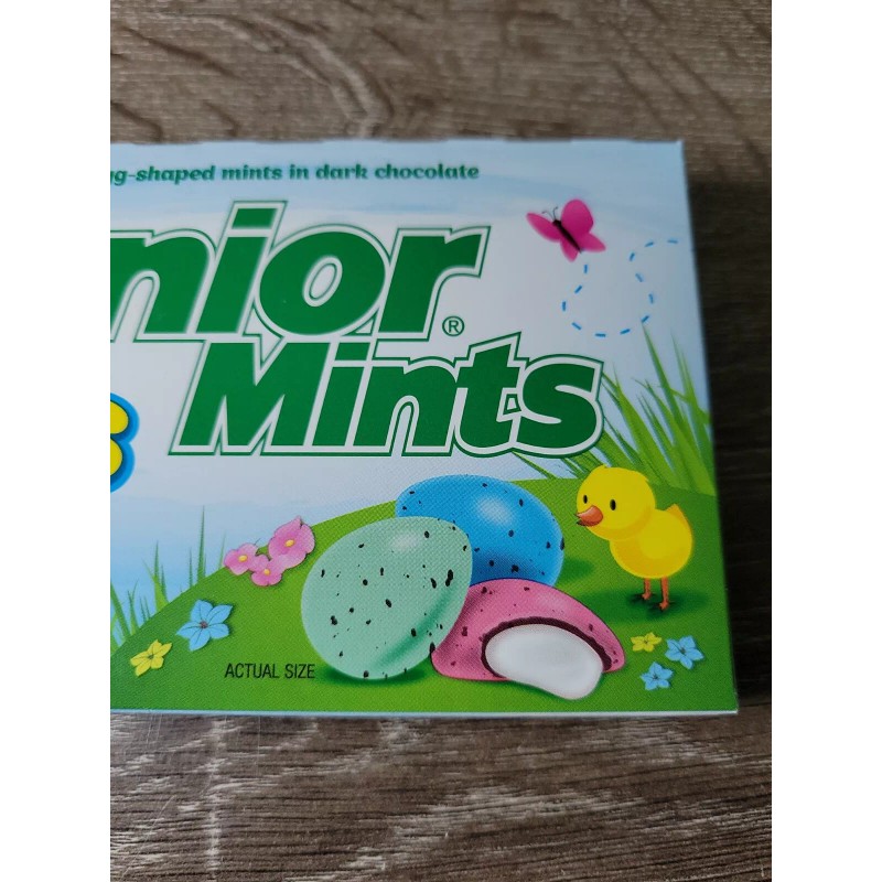 Junior Mints Eggs Easter 3.5oz Pack-Brand New-SHIP N 24 HOURS