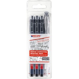 Edding 4-1800-2185-4 "Zendoodle Outline" Fineliner-Set (Pack of 4)