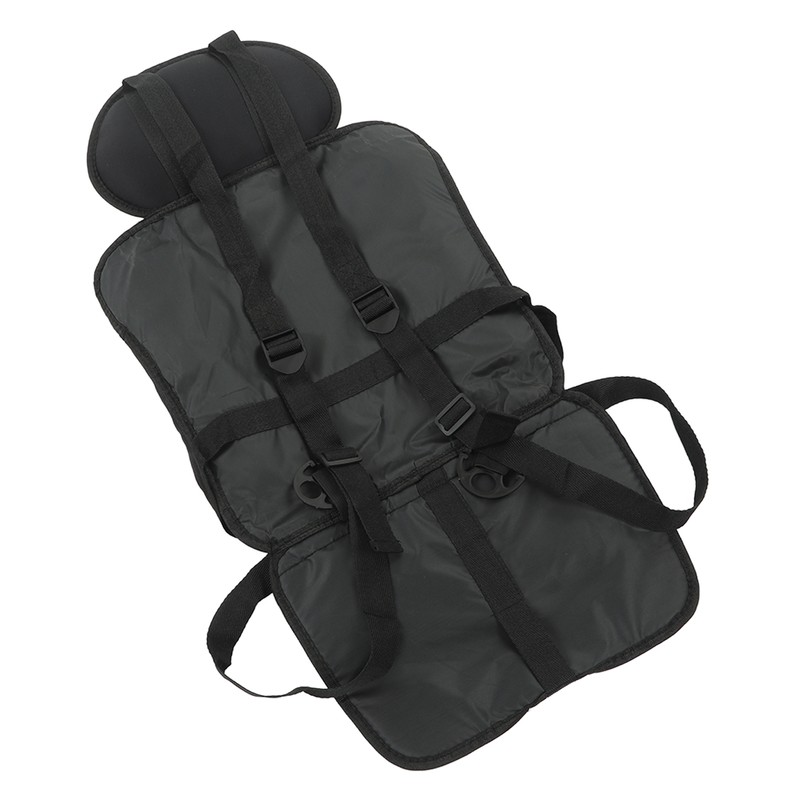 Children Safety Seat Simple Car Portable Seat Foldable Adjustable Strap