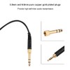 Sunicon Audio Cable, Audio Spring Wire Coil Cable with 3.5mm/6.5mm