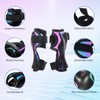JeeFree Skateboard Pads Kids/Youth/Adult Shield Elbow Pads and Wrist Guards
