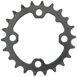 Truvativ 11.6215.064.000 22T Bolt Aluminium Chainring, Black, 64 mm