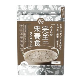 タマチャンショップ みらいの完全栄養食ダイエット カカオ味 378g (約21回分) 様々なシーンでの栄養サポート！！