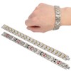 Golden Men Bracelet Fashionable Magnet Hand Chain Stainless Steel Pain