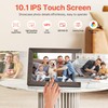 Frameo 10.1" Digital Picture Frame with 32GB Memory Wood WiFi