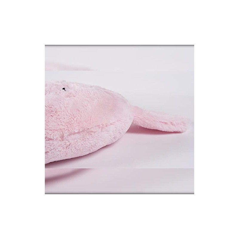 Round Rabbit Fur Cushion