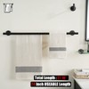 JQK Bathroom Hardware Set Oil Rubbed Bronze, 5-Piece Bath Accessories