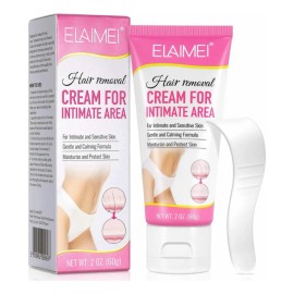 Crema Depiladora Zonas Íntimas Elimina Vello Hidratante