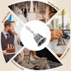 sourcing map Loud Hand Bell, 2.09 Inch Wedding Dinner Service