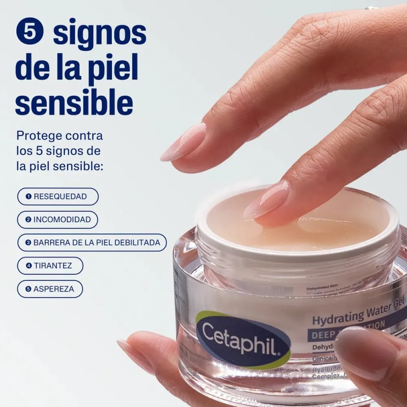 Cetaphil Optimal Hydration Water Gel Crema Facial Día 48 gr