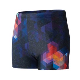 Angel season Swim Jammer Square Leg, Dark Black, Medium