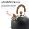 2.5L Stainless Steel Kettle Rustproof Prevent Scalding Whistling Teapot Tea