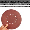 SACKORANGE 50 Pack 9-Inch 10 Hole 40 Grit Hook-and-Loop Drywall