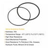 sourcing map Nitrile Rubber O-Rings 70mm OD 64mm 66mm ID
