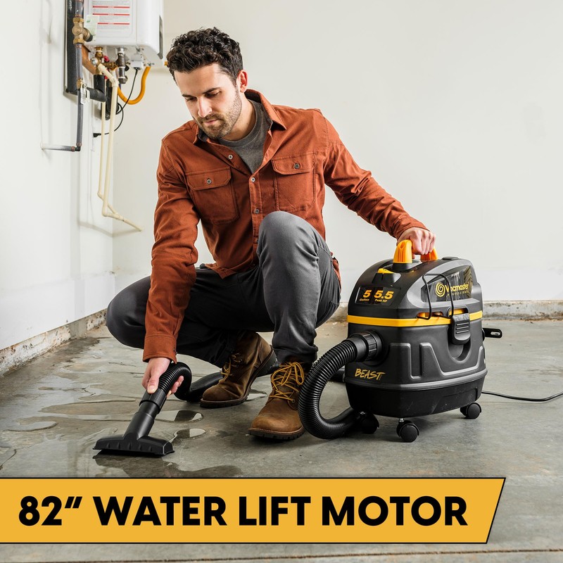 Vacmaster Professional Beast Series VFB511H 0201 5-Gallon 5.5 Peak HP
