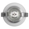 SEBSON 6x Downlight type 14 Bathroom IP44, Aluminium, Silver, LED/Halogen