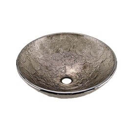 JSG Oceana 005-003-022 16" Vessel Sink, Black Nickel