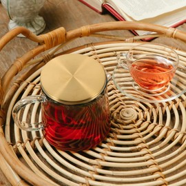 Housoutil Carafe Lids, Stainless Steel Water Pitcher Lid, Replacement Water Jug Covers for Fridge Jug Glass Bistro Pitcher