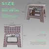 Foldable Step Stool Sturdy Safe Enough - Holds up to