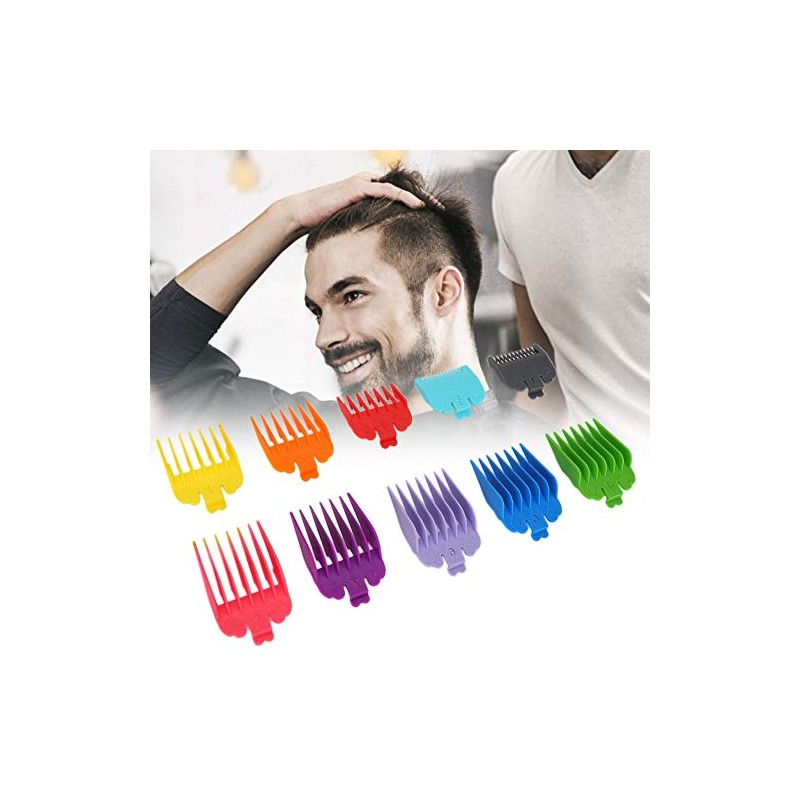 10pcs Comb Set Limit Combs Electirc Hair Clipper Accessory Hair