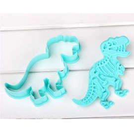 KH Cortador Marcador 2 En 1 Dinosaurios Tierno Kawaii Galletas