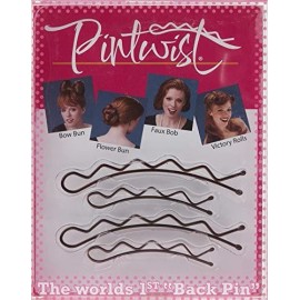 PINTWIST Bobby Pins Strongest Large Thick Hair Pin Twist 4 Pack