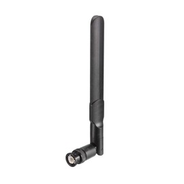 sourcing map WiFi Antenna 8dBi SMA/RP-SMA/BNC/N Plug 2.4/5.8GHz Omni Compatible Bluetooth Black BNC Connector