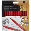 MANUSCRIPT Handwriting Pens Black - pack of 12 handwriters with
