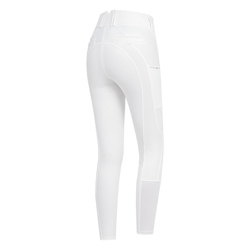Waldhausen Mathilda Glam High Waist Riding Breeches White, White