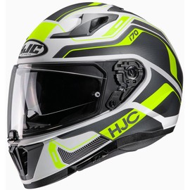 HJC i70 Lonex Men's Street Motorcycle Helmet - MC-3HSF / X-Small
