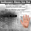 GKHMNEW Football Goalkeeping Gloves Kids Youth and Adult Provide Extreme
