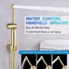 SonTiy Handheld Bidet Toilet Sprayer, Brass Cloth Diaper Sprayer Hand