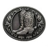 Cowboy Spur Boots Western Rodeo Belt Buckle