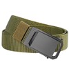 LEEXTON Adjustable Nylon Outdoor Fabric Belt Men's Automatic Buckle Metal