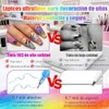 12 Rotuladores para Uñas 3D Secado Rápido, Decoración Nail Art