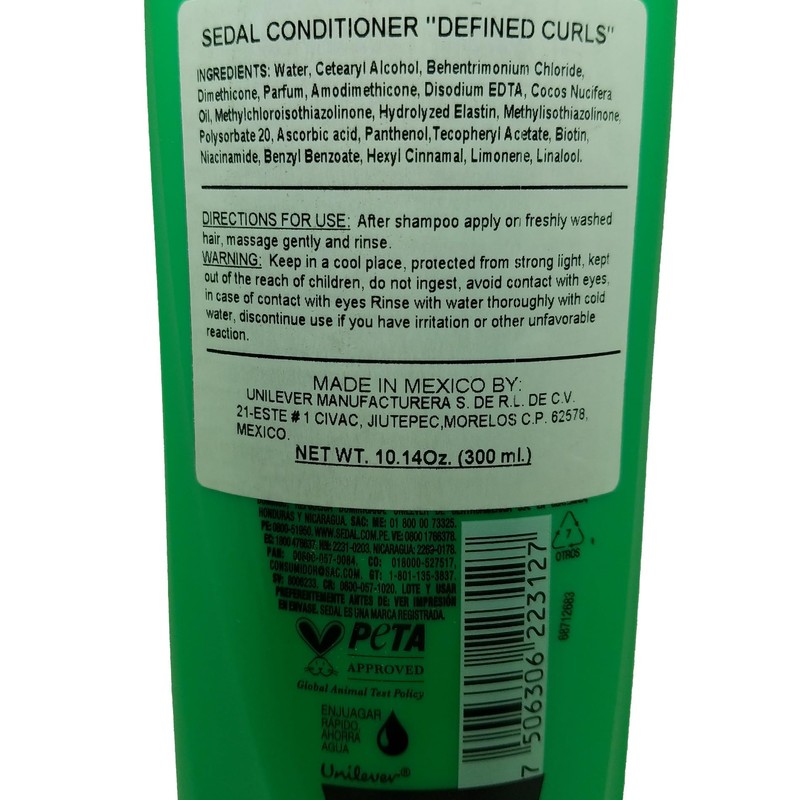 Sedal Rizos Definidos 3 pc Set