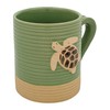 Happiness Comes in Waves Sea Turtle Mug