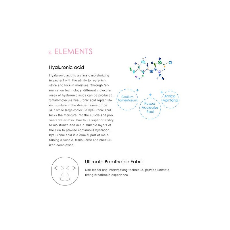 My Beauty Diary My Beauty Diary Hyaluronic Acid Moisturizing Mask