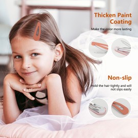 MOTIBACK Small Hair Clips for Women and Girls 30PCS Set Cute Matte Neutral Hair Accessories Perfect for School Work or Everyday Use Durable Snap Hair Clips for Thick or Thin Hair