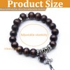 Men's Rosary Bracelet, Gift for Men Made of Real Natural