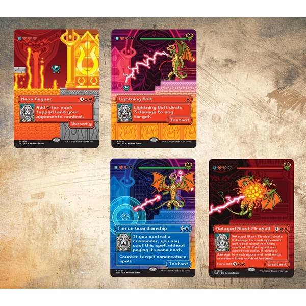 MTG Secret Lair: Pixel Perfect | Extra Life 2024 (Non-Foil