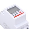 Single Phase Energy Meter Bidirectional Metering 2P DIN Rail Mount