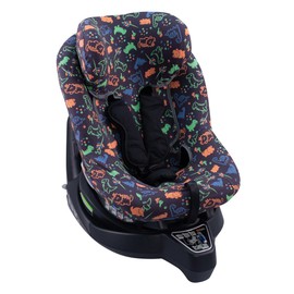 JYOKO Kids Cotton Car Seat Cover Compatible with Besafe Izi Turn B I-Size (Happy Dino)