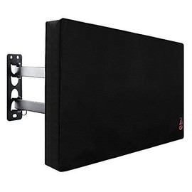 Outdoor TV Cover 60 to 65 inches, Waterproof and Weatherproof, Fits Up to 58''W x 37''H for Outside Flat Screen TV