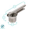 Argon Tableware Stainless Steel Potato Ricer - 25cm - 1x