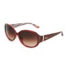 Salvatore Ferragamo SF683SA Sunglasses, pearl red/brown gradient