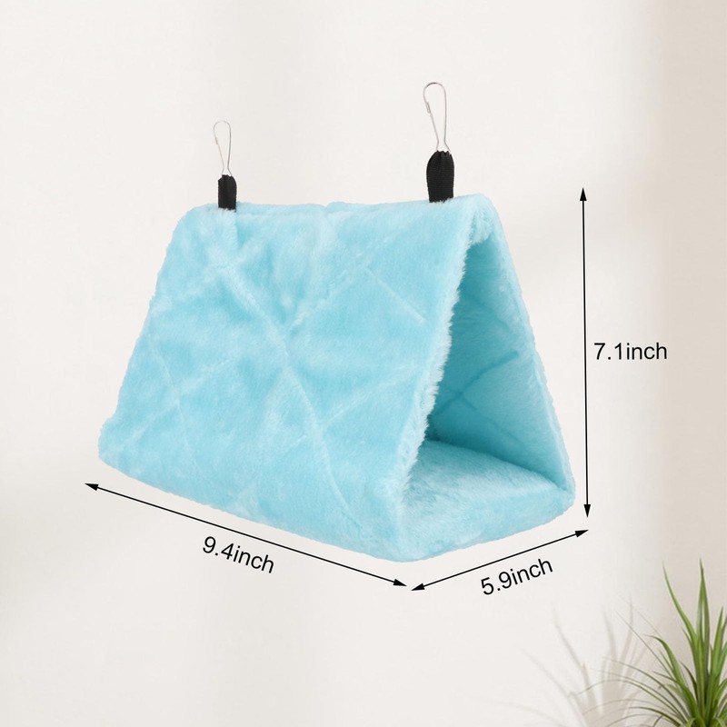 Wontee Bird Nest House Warm Bird Bed Hanging Hammock Snuggle