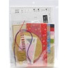Takagi Seni Panami Hinamatsuri Handicrafts Crepe Kit, Oshi-e Bean Shikishi,