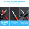 Solar cable guide, roof feed-through solar, roof feed-through, caravan with