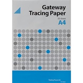Gateway Natural Tracing Paper Pad A4 63gsm 50 Sheets